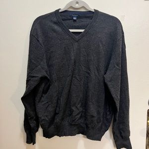 Club Room Grey Wool Sweater Size Large